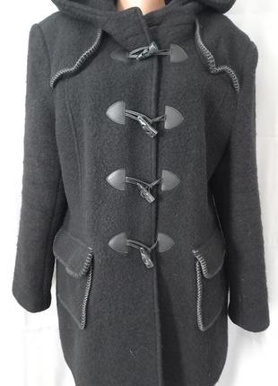 Стильная куртка, пальто, шерсть, большой размер  №1dp