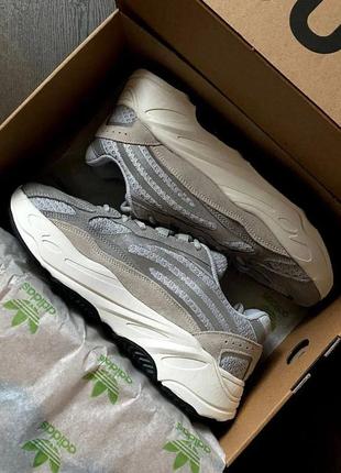 Adidas yeezy 700 v2 static gray ✅