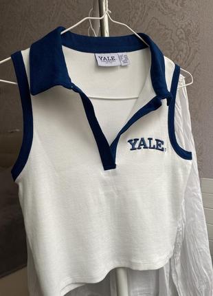 Поло yale стиль preppy2 фото