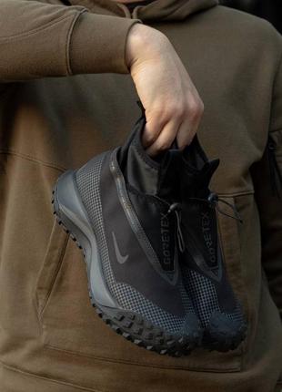 Кроссовки nike acg mountain fly gore-tex 
all black