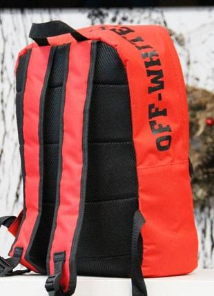 Рюкзак off-white grid red3 фото