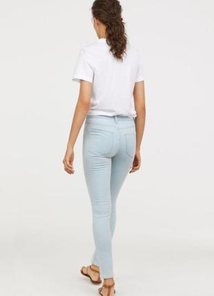 Оригинальные джинсы-skinny regular ankle от бренда h&m разм. 27, 28, 312 фото