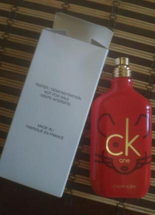 Эксклюзив! calvin klein ck one chinese new year Klein