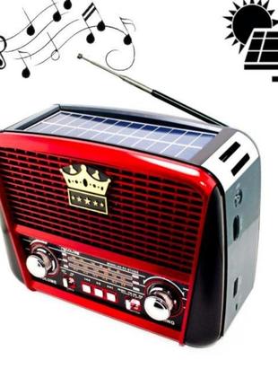 Радіоприймач на сонячній батареї golon rx-455 solar