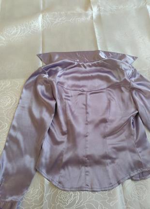 Атласная блузка2 фото