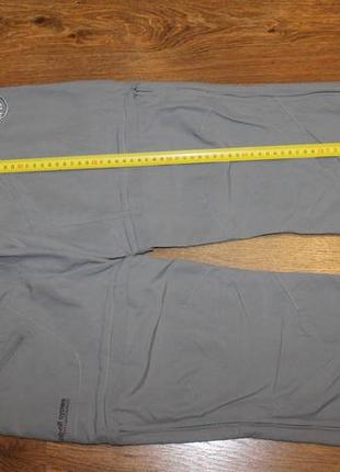 Женские трекинговые штаны шорты 2в 1 серые mammut xs6 фото