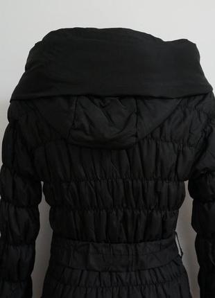 Куртка чёрная с капюшоном5 фото