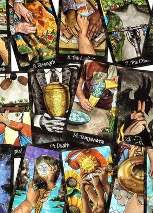 Карты таро из рук, out of hand tarot. бестселлер