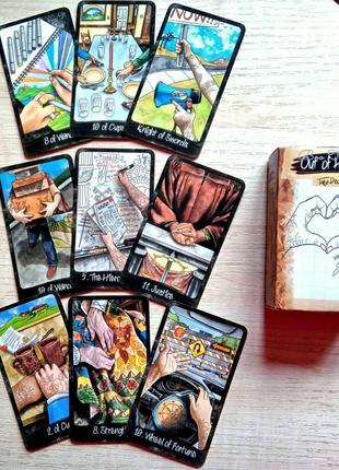 Карты таро из рук, out of hand tarot. бестселлер6 фото