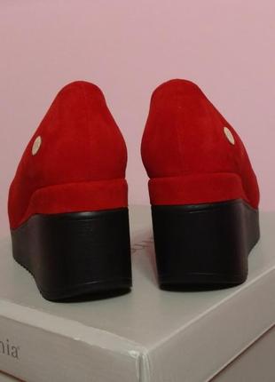 Красные туфли mamma mia на платформе7 фото