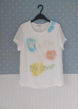 Блуза gaialuna (італія) на 12-13 років (розмір 158)