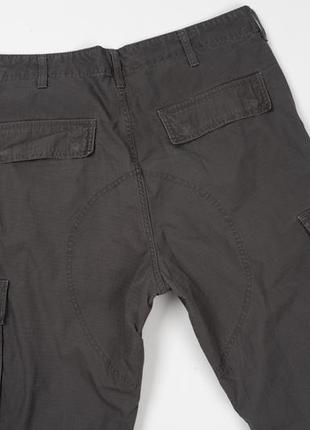 Carhartt wip grey cargo pants чоловічі карго штани7 фото