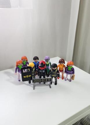 Набор фигурок из конструктора playmobil (9 шт)