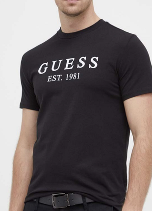 Футболки мужские гес гесс guess FL7TAE гуес чоловічі футболкі футби