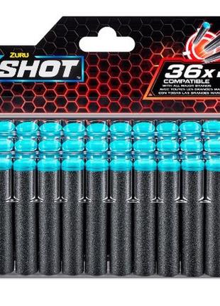 Набор игрушечных патронов бля бластера x-shot red (3618r)