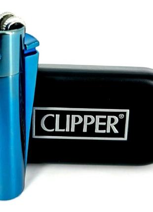 Зажигалка clipper металл  подарочная