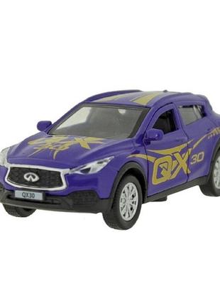 Автомодель glamcar - infiniti qx30 (фиолетовый) qx30-12grl-pur