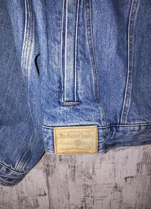 Винтажная джинсовка marlboro classic 90х3 фото