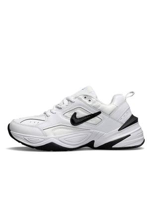 Кроссовки 
nike m2k tekno белые с черным