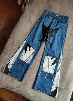 Джинси y2k handmade