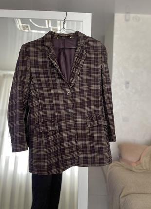 Винтажный пиджак marks & spencer