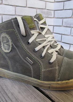 Замшевые ботинки richter