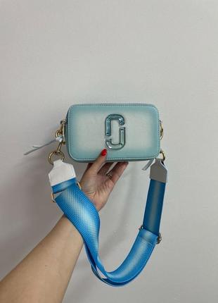 Сумка marc jacobs the snapshot summer blue6 фото