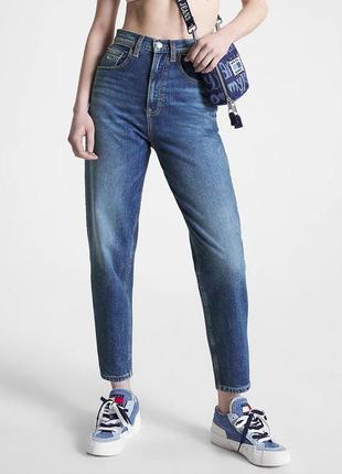 Джинси mom fit tommy jeans💙2 фото