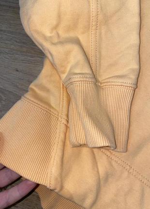 Оранжевое худи с капишоном спортивная кофта calvin klein jeans худи с капюшоном оранжевое худи двух разных нить4 фото