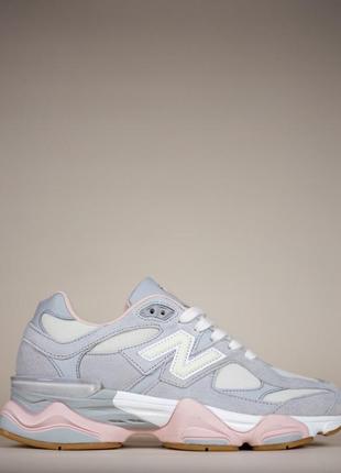 Жіночі кросівки new balance 9060 grey pink4 фото