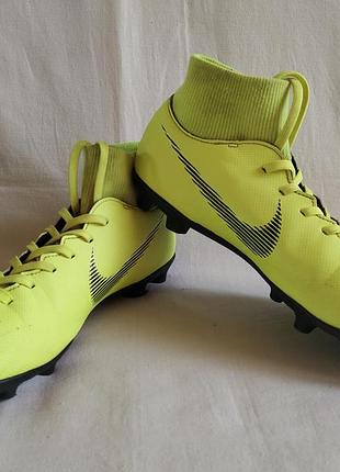 Бутсы nike mercurial superfly 6 club mg ah7363-701 размер eur-40 26 см2 фото