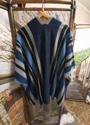 Пончо у смужку 4