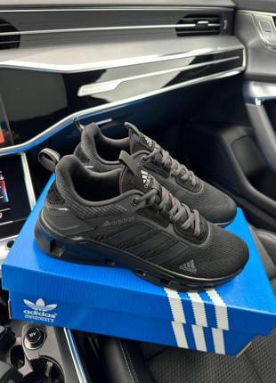 Мужские кроссовки adidas marathon run // кроссовки мужские // кроссовки адидас текстильные черные