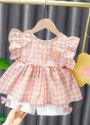 Літній комплект для дівчинки 1222