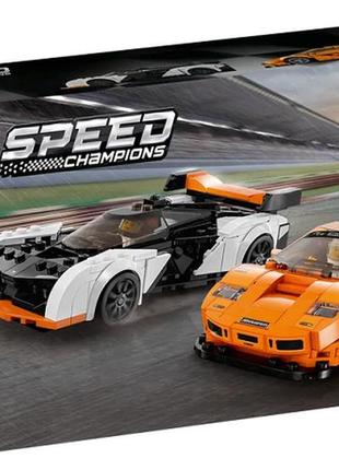 Конструктор mclaren solus gt та mclaren f1 lm lego 76918