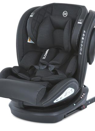 Автокресло детское с системой isofix группа 0+/1-2-3 me 1045 evolution 2 360⁰ black striped