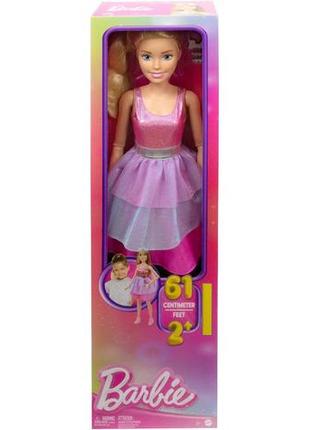 Большая кукла barbie "моя подружка" блондинка