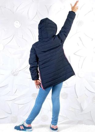 Модна демісезонна куртка для дівчинки від grace (угорщина)2 фото