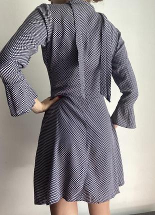 Легкое платье клеш 3