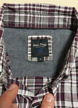 Нова якісна стильна брендова сорочка james pringle5 фото