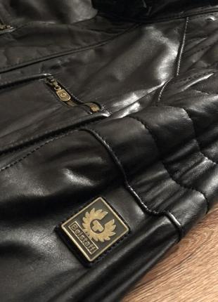 Шкіряна куртка преміум belstaff xl оригінал