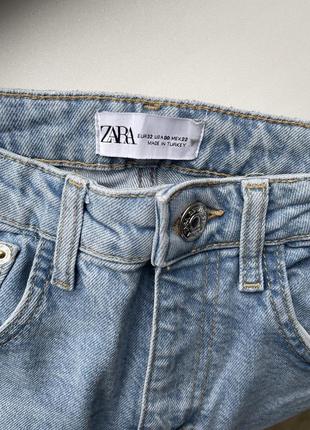 Голубые джинсы скинни zara2 фото