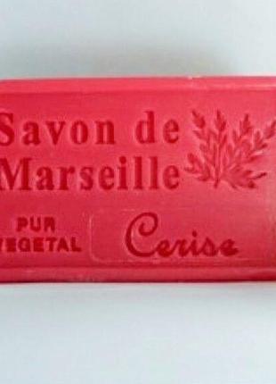 Марсельское вишневое мыло savon de marseille cerise2 фото