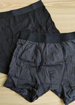 Мужские трусы боксеры модал хлопок primark англия