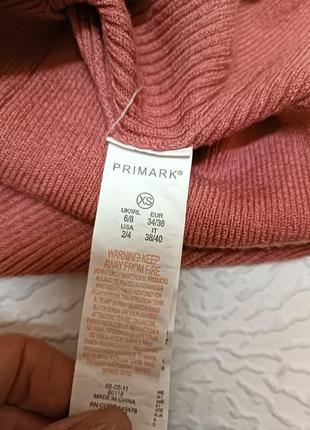 Джемпер кофта полувер primark xs/34/xxs/32/6/4/42/404 фото