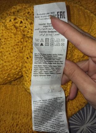 Жовта кофтинка xxs-xs4 фото