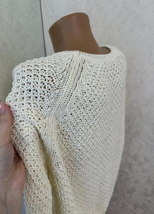Очень нежный женский свитер в молочном (бежевом) цвете h&amp;m5 фото