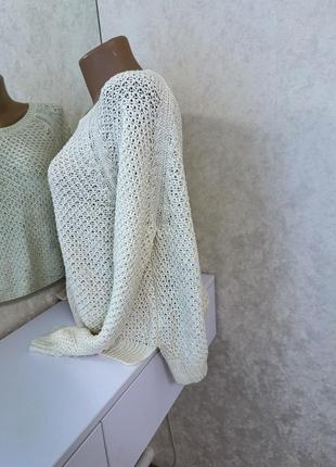 Очень нежный женский свитер в молочном (бежевом) цвете h&amp;m2 фото