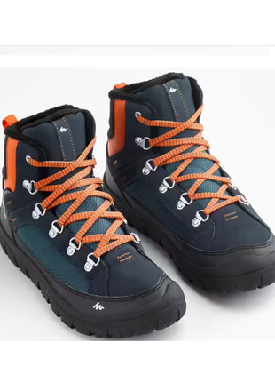 Ботинки quechua waterproof lace-up walking boots  р.38.