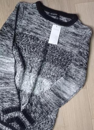 Удлиненный новый свитер terranova размер с